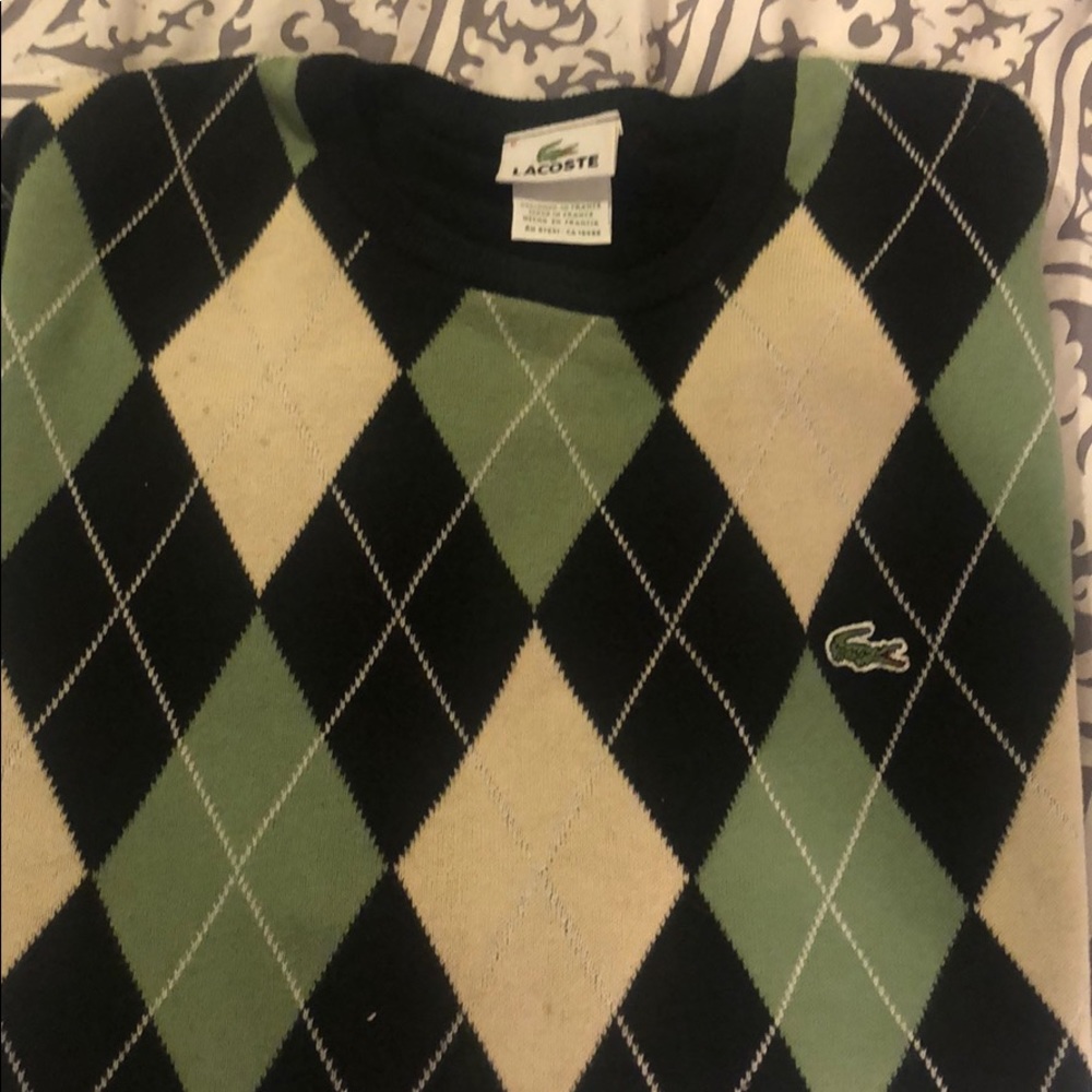 Lacoste size 6 men’s sweater
